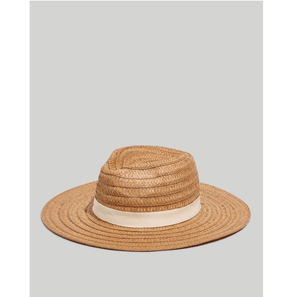 Madewell Packable Braided Straw Hat M/L - Picture 2 of 6